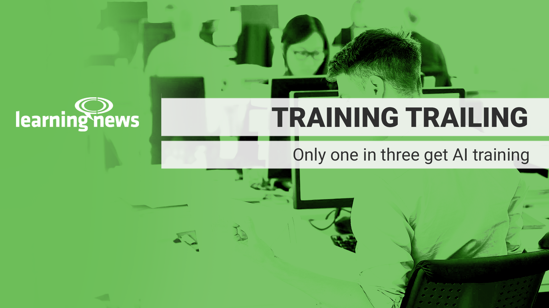 More than half of workers use AI regularly, but only one in three have received employer-provided AI training during the past six months
